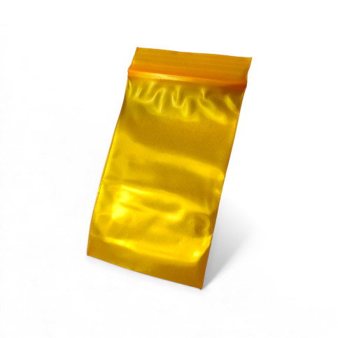 Zip sáčok 4x6cm - Žltý