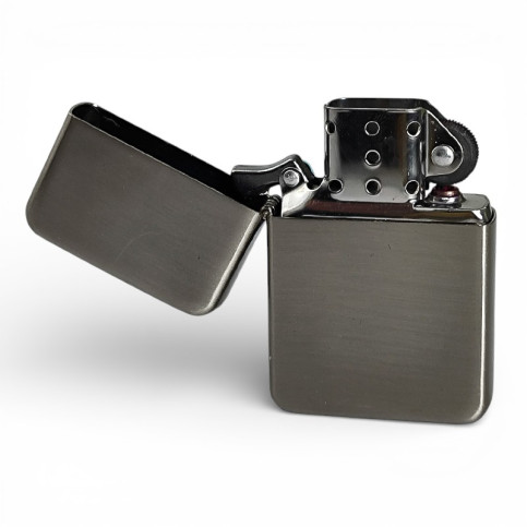 Benzínový zapaľovač perleť - otvorený