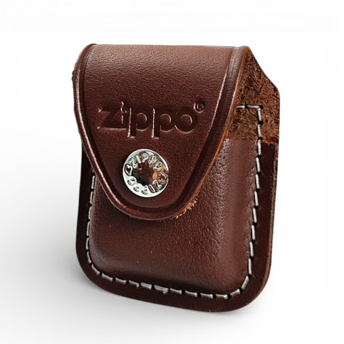 Púzdro na zapalovač Zippo Leather - Hnedé