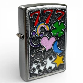 Zapalovač ZIPPO All Luck - zatvorený
