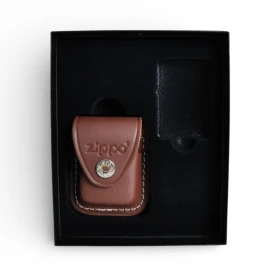 Set Zippo na doplnenie s púzdrom brown