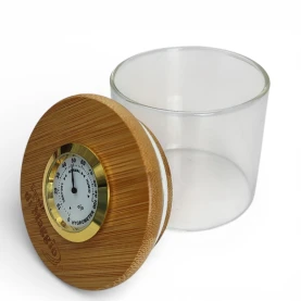 Dóza na tabak s hygrometrom - rozložené