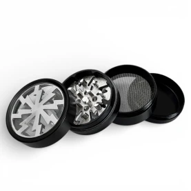 Grinder drvička Thor - Strieborná - rozložená