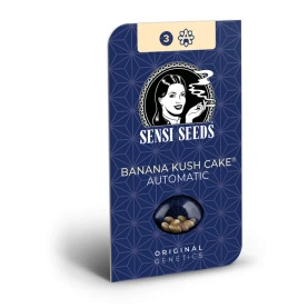 Sensi Seeds Banana Kush Cake (3 semená) - Automatické- krabička