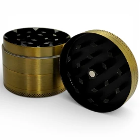 Grinder drvička 50mm/4 Gold Hope - pohľad na zuby