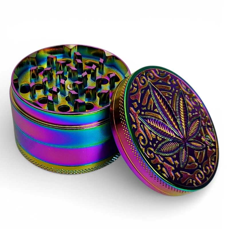 Grinder drvička 60mm/4 Icy Trance Leaf - spredu