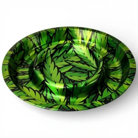 Popolník Coffeeshop Leaves Green