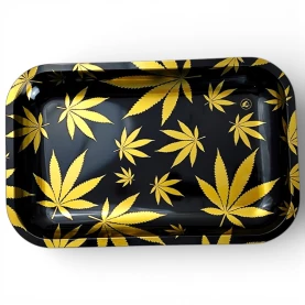 Roll TraY Gold Leaves - zhora
