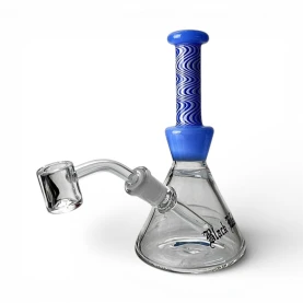 Bong sklo BL oil/dab Rig blue