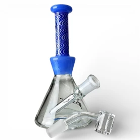 Bong sklo BL oil/dab Rig blue - pohľad na vybratý kotol