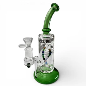 Bong sklo Blaze DNA green - pohľad spredu