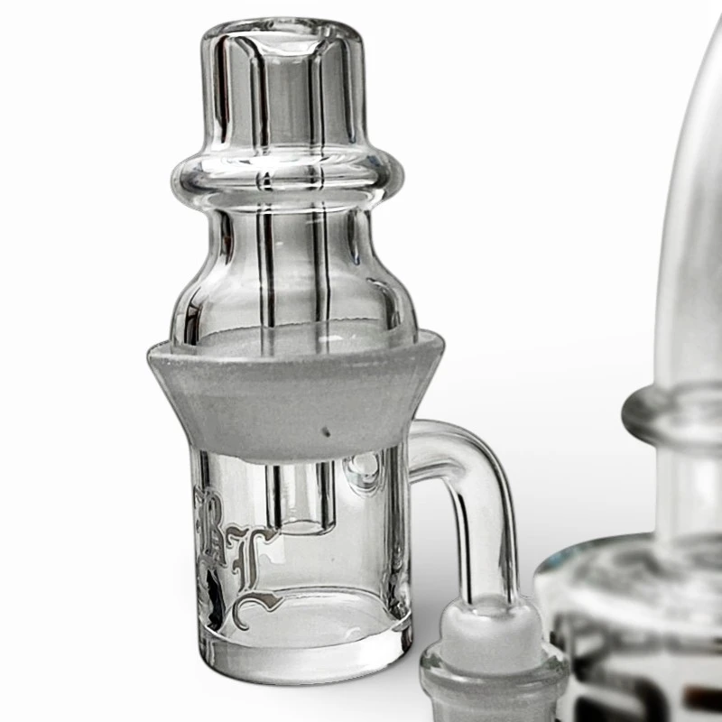 Black Leaf Quartz Banger Carb Cap NS14 - na bongu