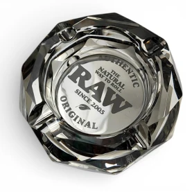 Popolník Raw Glass - Dark - pohľad zhora