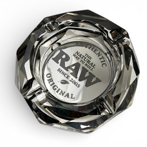 Popolník Raw Glass - Dark - pohľad zhora