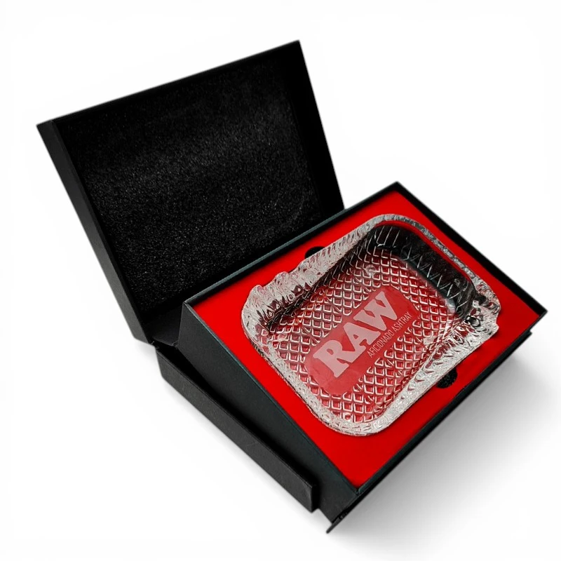 Popolník RAW Aficionado - pohľad v krabičke