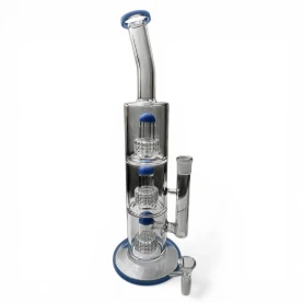 Sklenené bongo Phoenix Tripple Medusa - pohľad na vybratý kotol