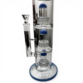 Sklenené bongo Phoenix Tripple Medusa - pohľad na precooler