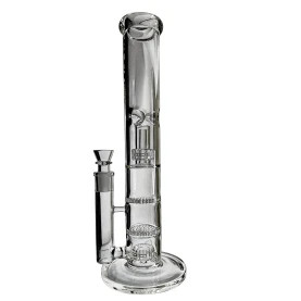 Sklenené bongo Phoenix Clear - zboku