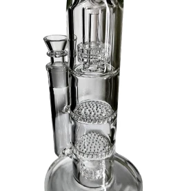 Sklenené bongo Phoenix Clear - precooler