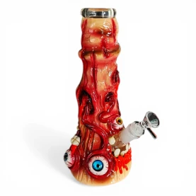 Sklenené bongo Phoenix Art Monster