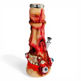 Sklenené bongo Phoenix Art Monster - z kraja