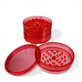 Grinder drvička akryl 5-dielna mix farieb - otvorená horná časť