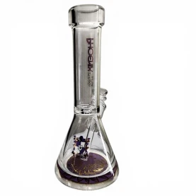 Bong sklo Phoenix 31cm Massive purple - odzadu