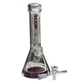 Bong sklo Phoenix 31cm Massive purple - vybratý kotol