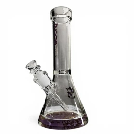 Bong sklo Phoenix 31cm Massive purple - zboku