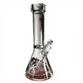 Sklenené bongo Phoenix Massive - Pink - odzadu