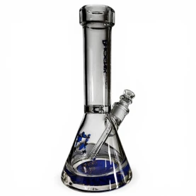 Sklenené bongo Phoenix Massive - Blue - odzadu