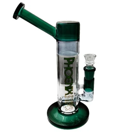 Tower Bubbler Phoenix - Green - zboku