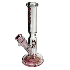 Sklenené bongo Phoenix NS14 - Rúžové