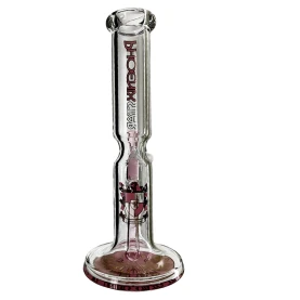 Sklenené bongo Phoenix NS14 - Rúžové - odzadu