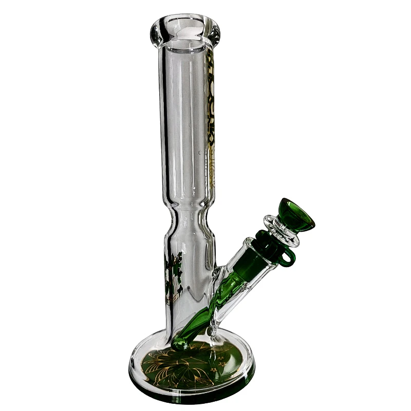 Sklenené bongo Phoenix NS14 - Zelené - zboku