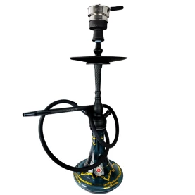 Vodná fajka AMY Deluxe Jamilah - Black/Gold