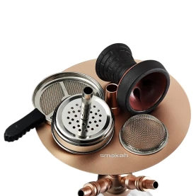 Vodná fajka Smokah  rosegold - korunka a hms