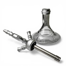 Vodná fajka Smokah  silver - váza a telo vodnej fajky
