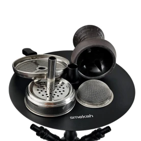 Vodná fajka Smokah black - korunka a hms