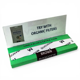 Papieriky Mascotte Brown - otvorené