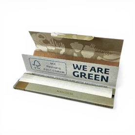 Cigaretové papieriky Mascotte Hemp King Size Slim - pohlad na papieriky