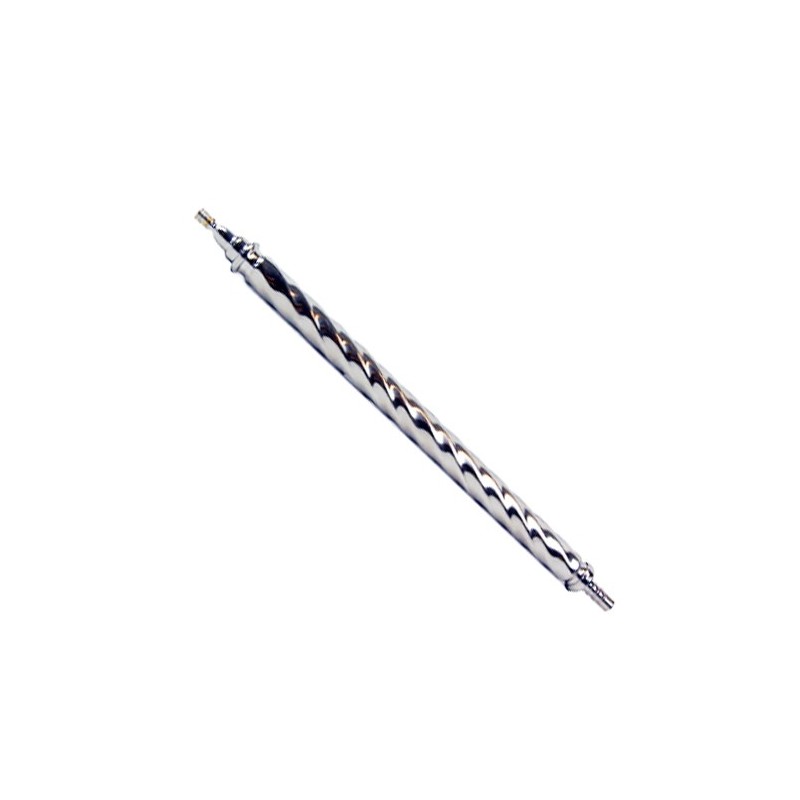 Náhradný náustok na hadicu vodnej fajky - kovový 40 cm Náhradný náustok na hadicu vodnej fajky - kovový 40 cm