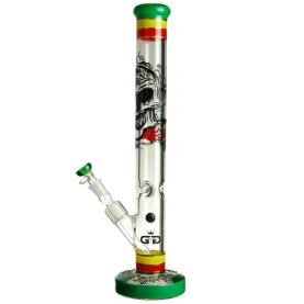 Bong sklo rastafarian 3D