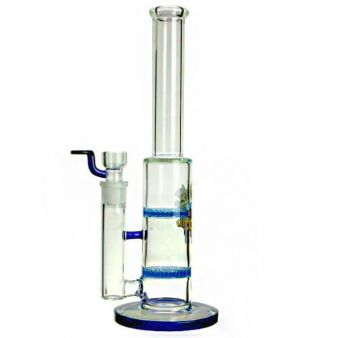 Bong sklo Black Leaf honeycom 32 cm