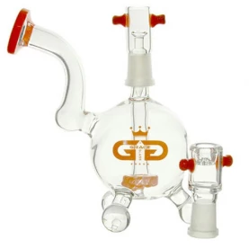 Bong Boxed GG Mini Ball amber 16 cm