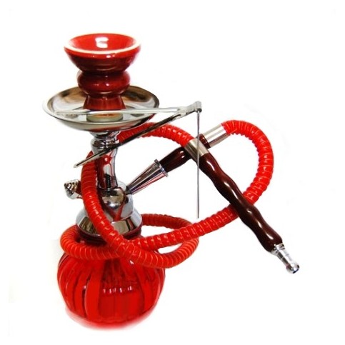 Vodná fajka Smoke mini - červená