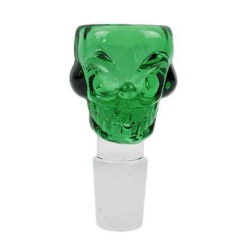 Šluk na bong skull green