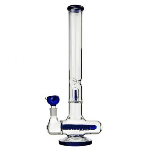 Bong sklo laboratory blue