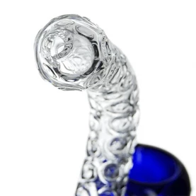 Bong sklo Bubbler Crystal - modrý