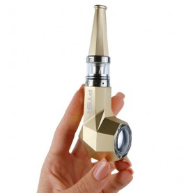 Vape Pipe gold - elektronická cigareta (fajka)